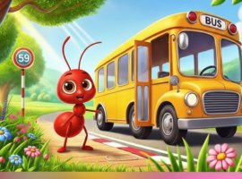 video truyện: Kiến con đi xe ô tô